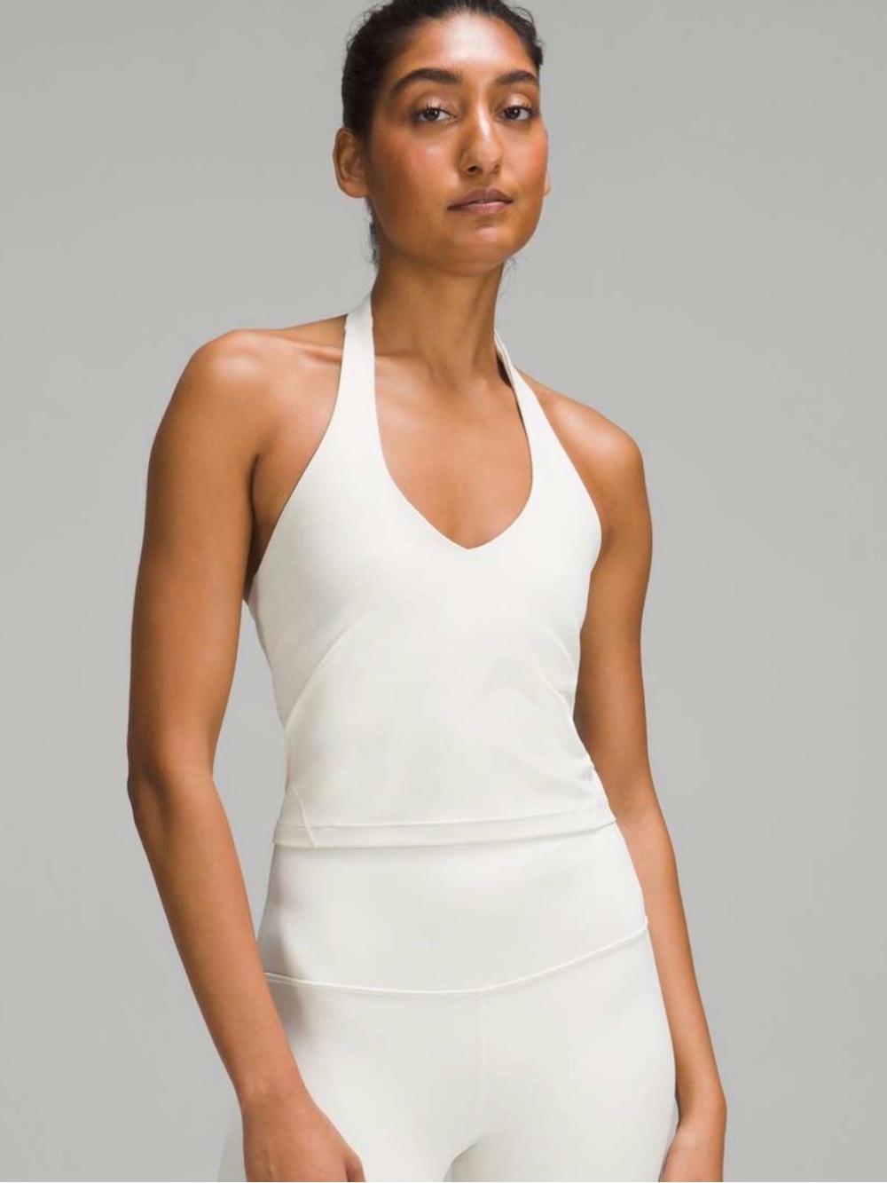 Lululemon Align Halter Tank Top Size 8 Bone